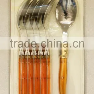 "Laguiole" 6pcs Spoons Set thumbnail-1