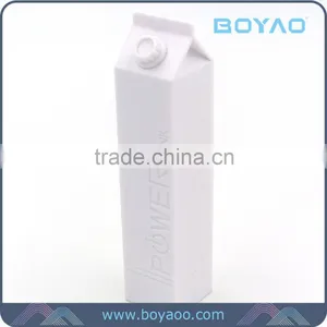 2016 Gift Hot Sale Milk Battery Portable Power Bank 2600mah thumbnail-3