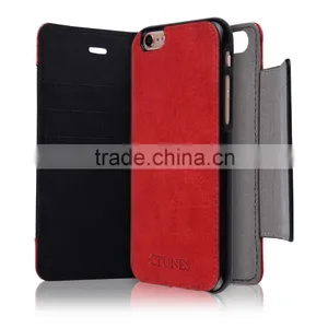 C&T Detachable 2in1 Leather Wallet Case Removable Cover for IPhone 7 thumbnail-1