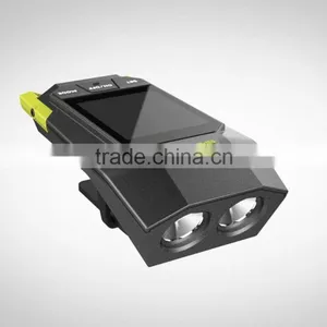 Shanren Wired Bike Computer Integrated 300Lm Bike Front Light thumbnail-2