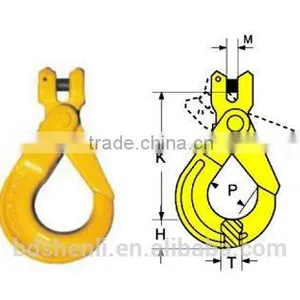 G80 European Type Clevis Self-locking Hook thumbnail-4