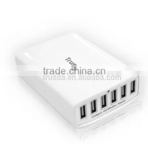 Wall Plug With Usb With Battery Charger Universal Multi Port Usb Charger Multiple Usb Travel Charger thumbnail-2