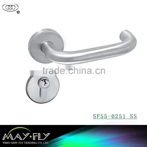 High-quality TRI-CIRCLE Stainless Steel Wholesale Household Anti-theft Double Sided Door Handle Locks, Stainless Steel Handles thumbnail-1