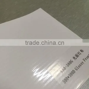 500*300D, 380g Glossy PVC Flex Banner Roll thumbnail-2