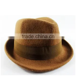 Fedora Hats Wholesale Men Hat Large Wool Fedora thumbnail-3