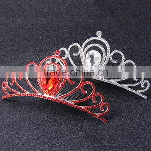 New Fashion Crown Bridal Crown Hair Comb Essential Wedding Crown Jewelry thumbnail-4