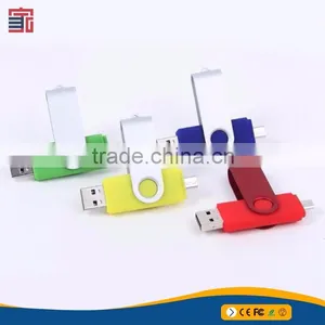 Promotional Gift OTG Smart Phone USB 3.0 Flash Drive for Phone and Tablet/PC thumbnail-1