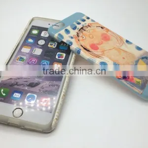 Hand Oil Feeling Coating Film Printing 3D Sublimation Phone Case thumbnail-3