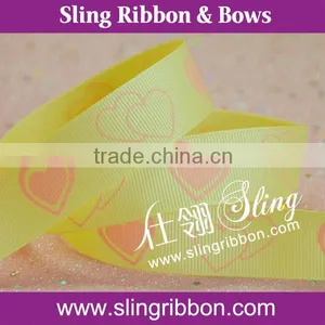 Sweet Love Printed Grosgrain Ribbon Wholesale thumbnail-1