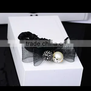 Section Hair Clip With Rubber Band Salon Hair Clip- F43 thumbnail-1