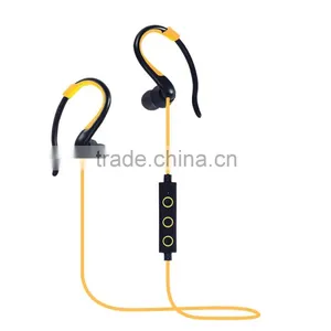 China Manufacturer Bluetooth 4.1 Sports Earphones Headphone Headset With Earhook thumbnail-5