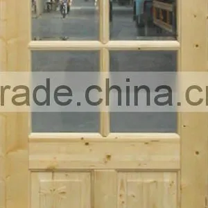 Wooden Glass Door thumbnail-1