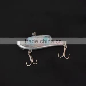 4pcs 4.5g 5cm VIB Vibration Minow Fishing Lure Hard Bait With 2 Treble Hooks Fishing Tackle thumbnail-2