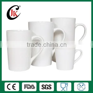 Wholesale Promotional White Blank Ceramic Mug for Advertising thumbnail-1