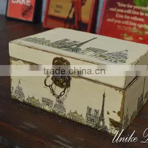 Wooden Vintage Style - Jewelry Box JB-001 thumbnail-1