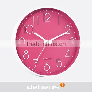 DEHENG 12 Inch Very Hot-sale Cheap Plastic Wall Clocks thumbnail-2