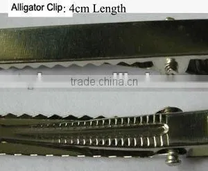 Square Prong Alligator Hair Clip With Teeth Instock (FCK-100990005) thumbnail-1