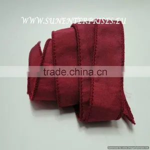 Silk Chiffon Tapers - Color 24 Red Wine thumbnail-1