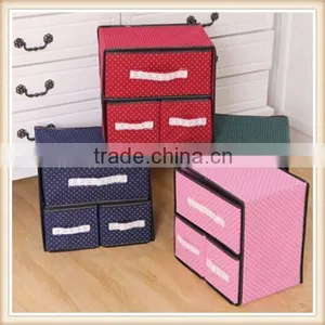 Sweet Non Woven Foldable Closet Drawer Storage Box thumbnail-2