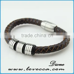 2016 Wholesale Fashion Mens Bulk Stingray Leather Bracelet thumbnail-4