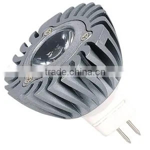 Aluminium MR16 1*3W High Power LED Spotlight thumbnail-1
