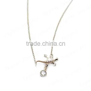 Custom 925 Sterling Silver Fashion Necklace 2015 thumbnail-2