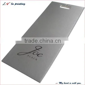 High Quality White uv Logo Black Card Swing Tag for Sale in Shanghai thumbnail-1