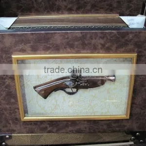 Handmade Wooden Pistols Painting Wooden Art thumbnail-6