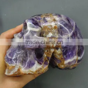 Quartz Crystal Skull for Gift,skulls for Crafts,decorative Crystal Skull Mode thumbnail-6