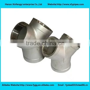 ASME B16.11 Alloy Steel Threaded Forged Equal Tee thumbnail-3