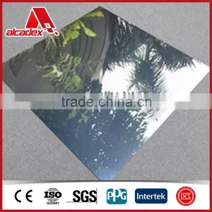 Mirror Finished Acp Perfect Faltness Reflective Building Material thumbnail-4