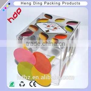Custom Hot Sale Special Soft Crease Transparent Pvc Cake Boxes Printing thumbnail-1