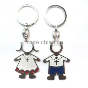 Zinc Alloy Boys and Girl Keychain thumbnail-2