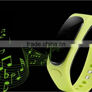 TPU Smart Bracelet With Bluetooth Earphone and Health Monitoring thumbnail-4