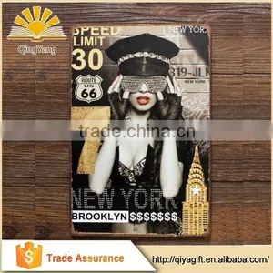 China Modern Decorative Tin Sign, Offset Printing Metal Plate thumbnail-3