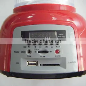 Rechargeable Camping Light With MP3 Player and Radio MODEL 882U thumbnail-3