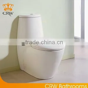 CRW HTC3596 White Ceramic Two Piece Toilet thumbnail-1