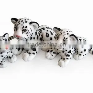 Factory Wholesale Realistic Lying Snow Leopard Plush Toys Stuffed Animal Toys Plush Jungle Animal Toy Plush Snow Leopard thumbnail-1