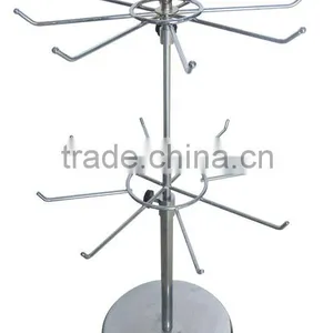 Chrome Metal Display Stand Rack Holder thumbnail-4