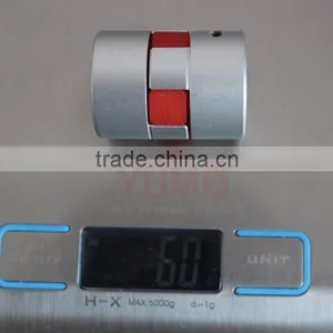 YUMO (LF D30 L40 8X8) Servo Motor Encoder Jaw Flexible Coupling Plum Flexible Coupling thumbnail-6
