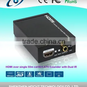 Hot Sale HDMI Extender Over Single 50m/164ft UTP Support IR, ARC thumbnail-3