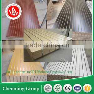 Melamine Grooved Mdf Wall Panels for Furniture and Decorative thumbnail-1