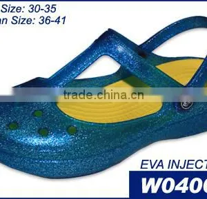 Clear PVC Women Jelly Sandals Clog thumbnail-1