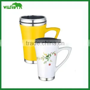 DIY Personalized Sublimation Coated Full Color Ceramic Mug thumbnail-1
