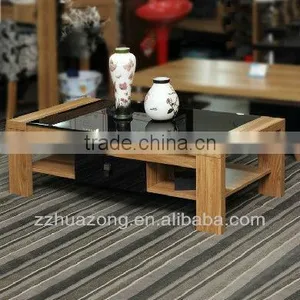 High Gloss MDF Coffee Table With Japanese Factor thumbnail-1