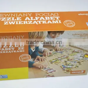 Wood Puzzle Paper Packaging Boxes thumbnail-1
