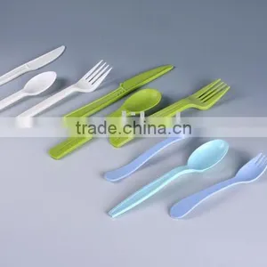Biodegradable Cornstarch Eco Friendly Plastic Disposable Cutlery thumbnail-1