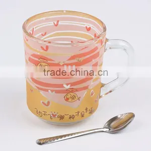 500ml Frosted Glass Mug thumbnail-1