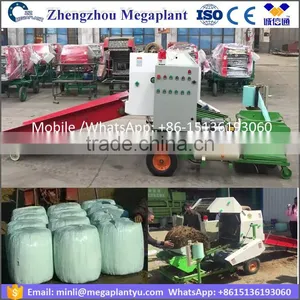 Full Automatic Alfalfa Silage Baler and Wrapper Machine /small Bale Hay Baler thumbnail-1