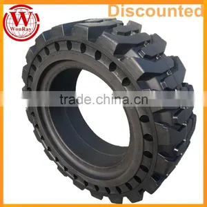 Cheap Wholesale Tires 235/75r15 Skid Steer Solid Tires 10-16.5 thumbnail-1